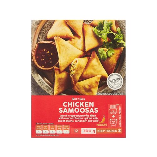 PnP Chicken Samoosas 12 Pack